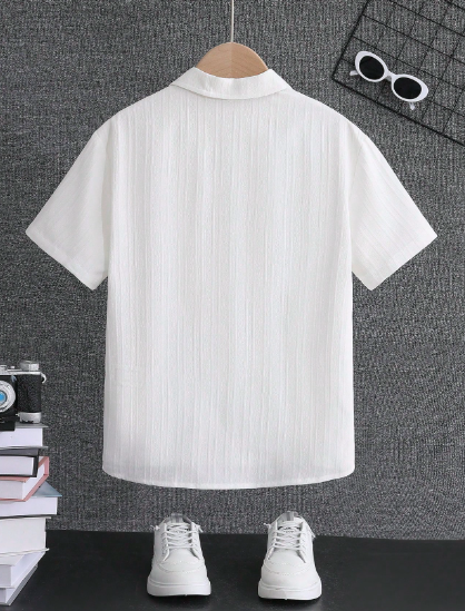 Boy Half Sleeve Cotton Shirts